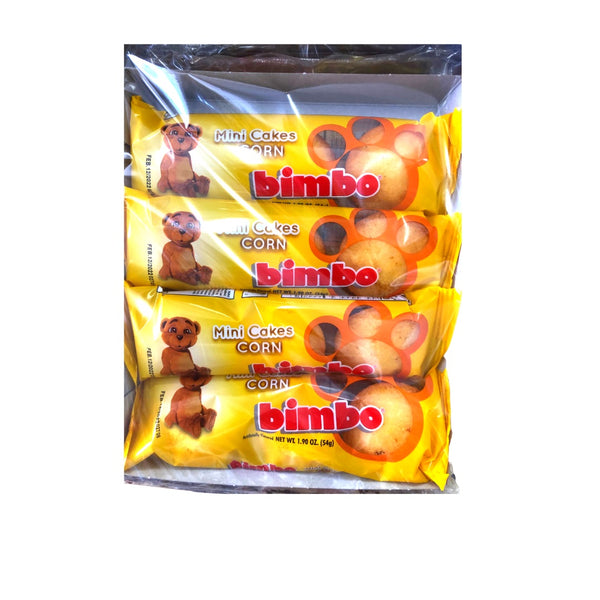 Bimbo Mini Cakes De Maíz 4 Pack Sabor A Puerto Rico 4469