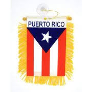 Bandera de Puerto Rico para auto