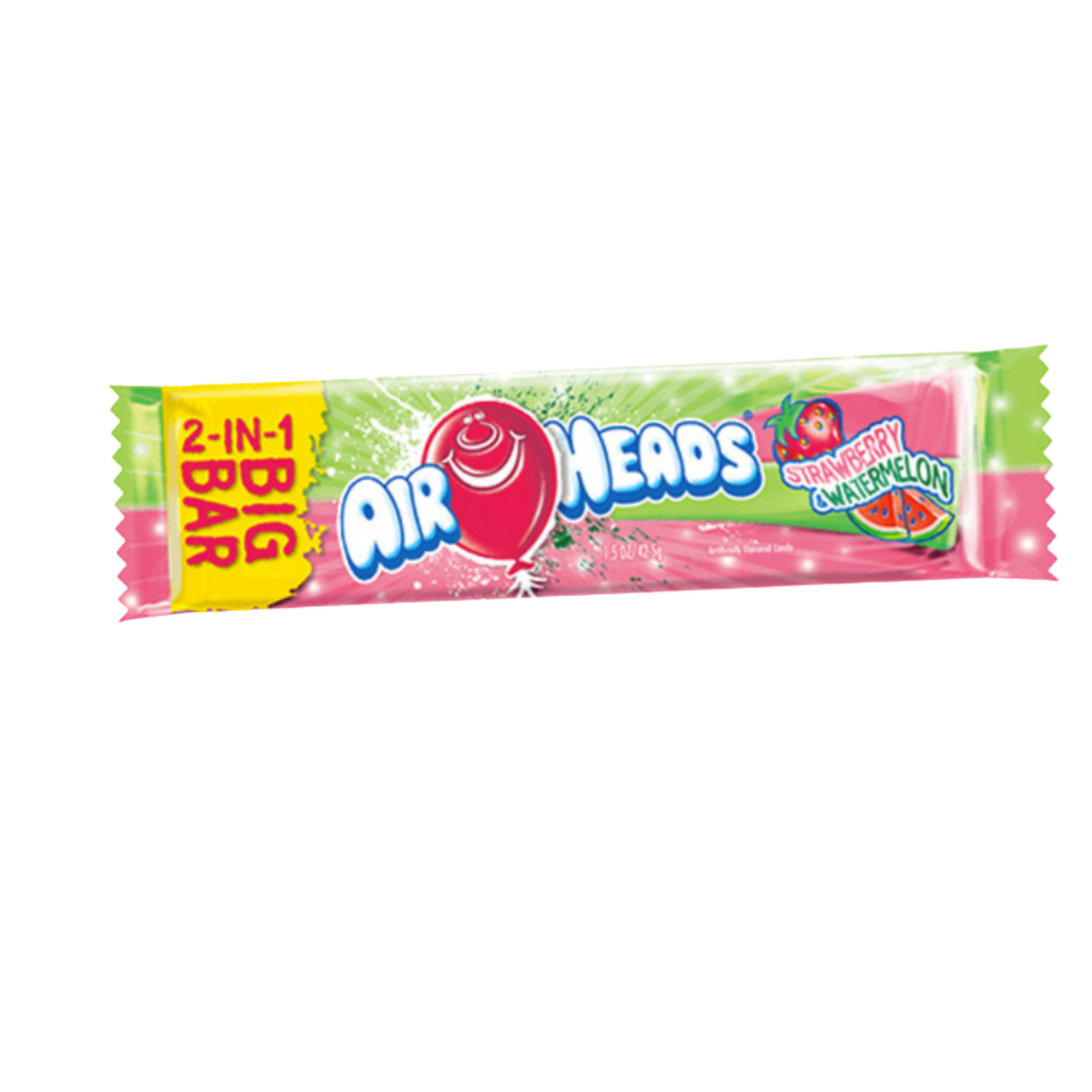 2 in 1 Air Head Big Bar Strawberry/Watermelon