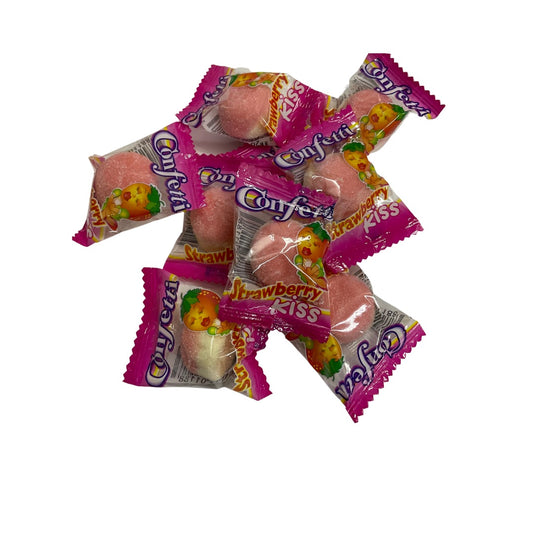 Strawberry Kisses Gummy Individual Wrapped 10 pcs.