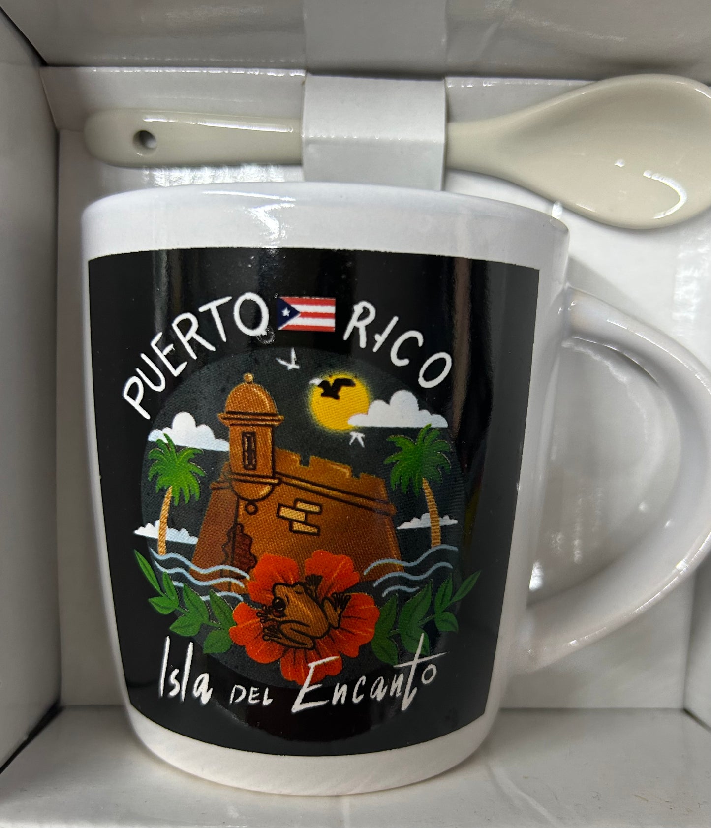 Tazas con estampa Morro de PR