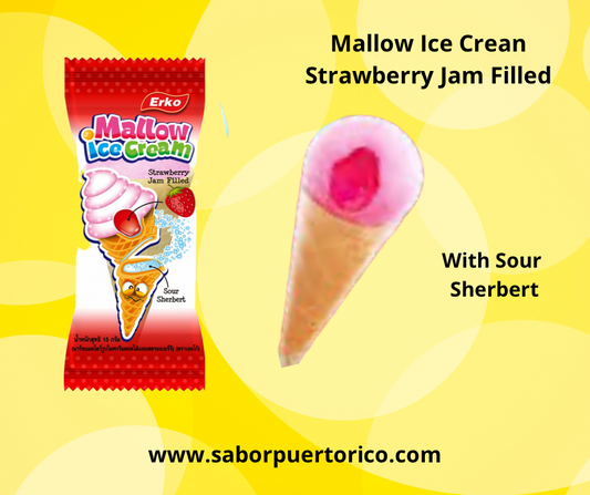 Mallow Ice Cream Strawberry