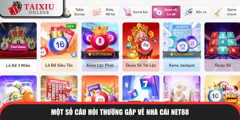 cau hoi thuong gap NET88 634 Giải đáp hội viên